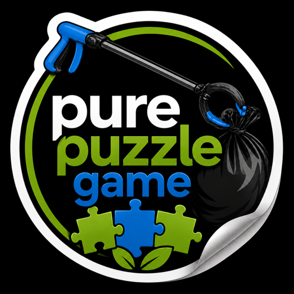 Pure puzzle game sticker