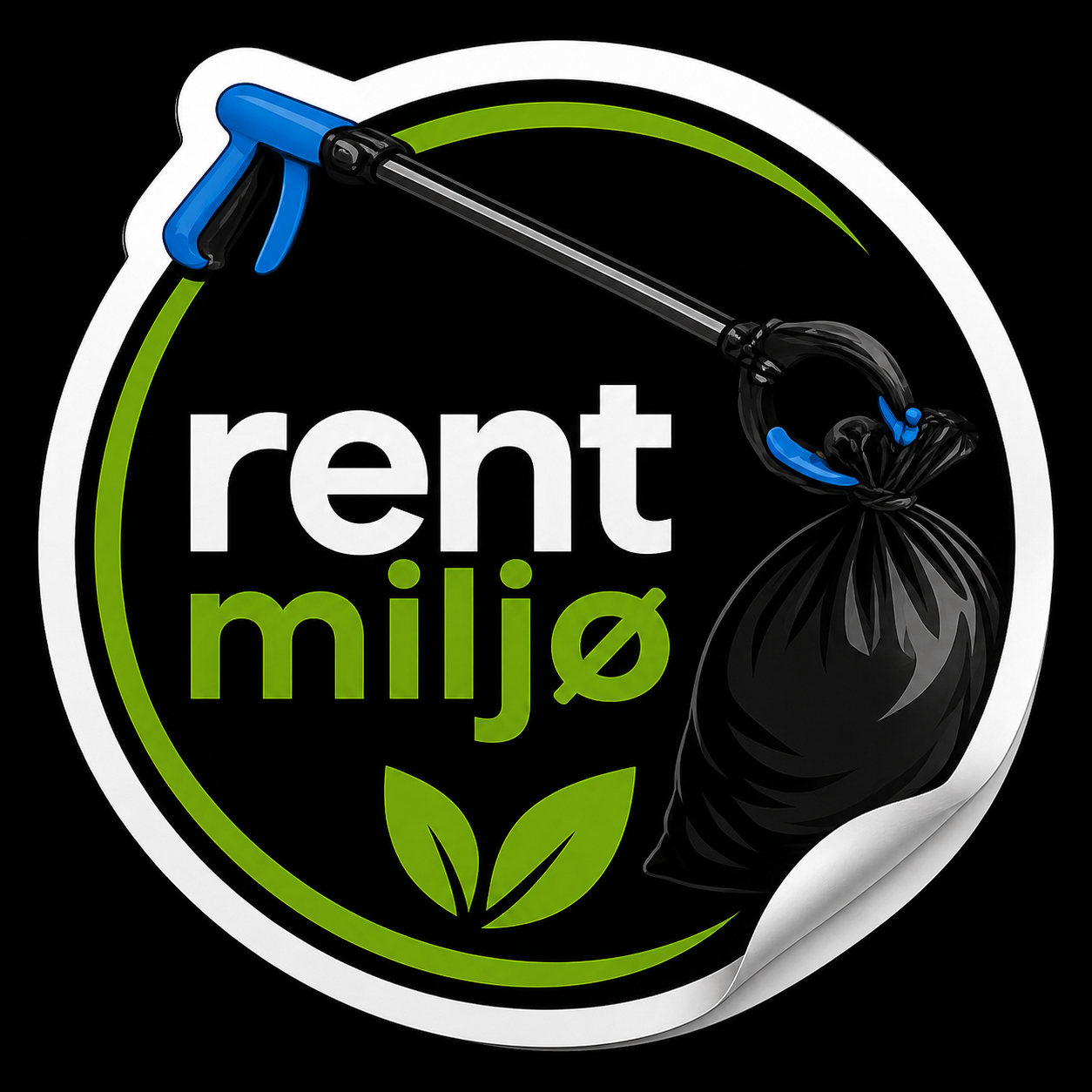 Rent miljø sticker original