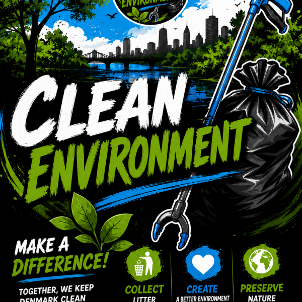 Clean environment big city poster