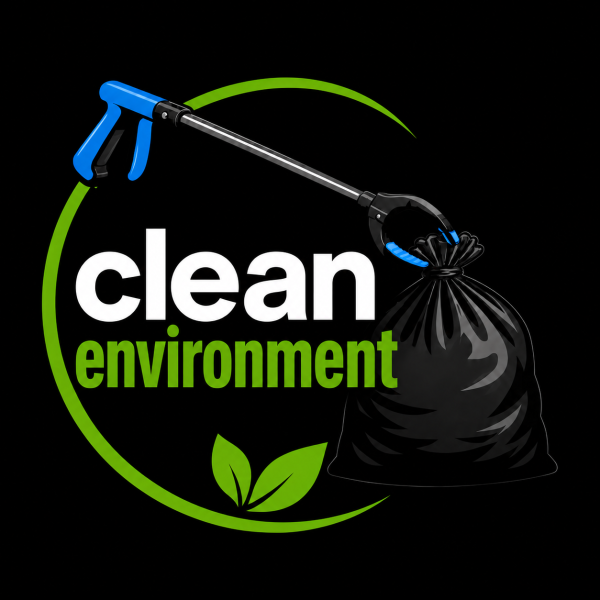 Clean environment simple sticker
